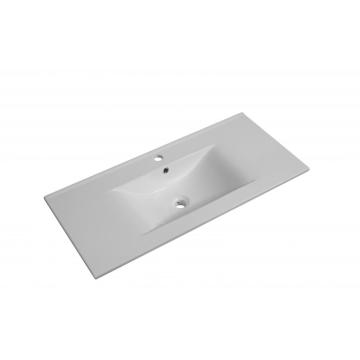 Slim Ceramic Vanity Washbasin